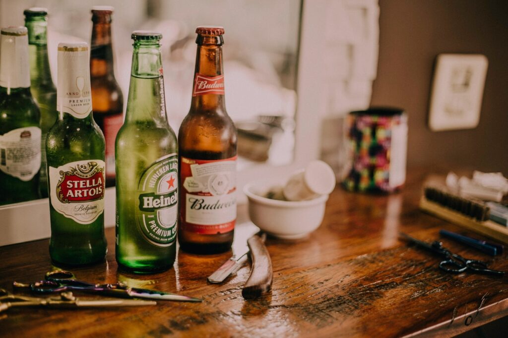 Is draft beer stronger than bottled beer?